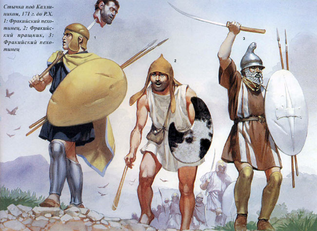 Thracian warriors by Angus Mc Bride